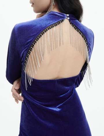 Rochie Scurta Reserved, albastru
