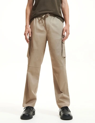 Pantaloni Reserved, bej