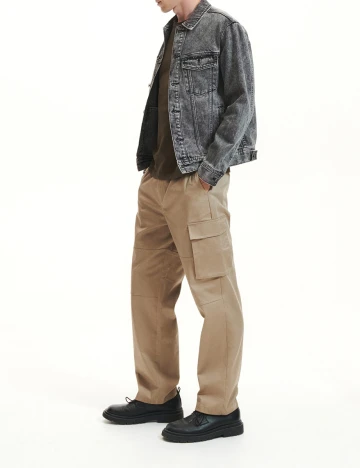 Pantaloni Reserved, bej