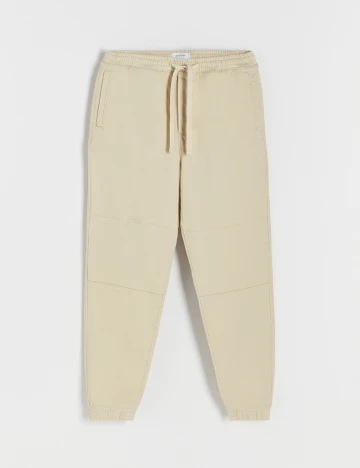 Pantaloni Reserved, crem