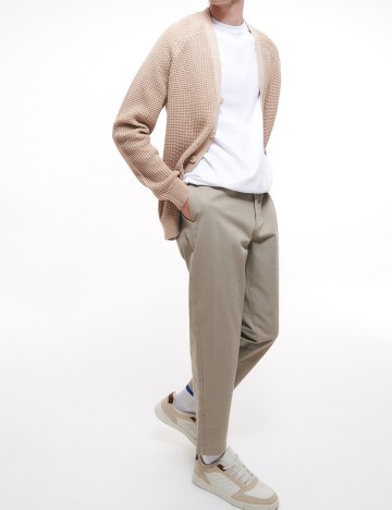 Cardigan Reserved, crem