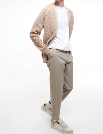 Cardigan Reserved, crem Crem