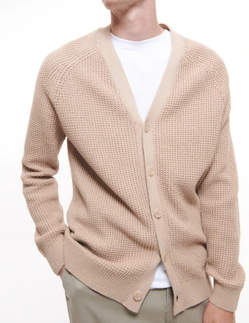 Cardigan Reserved, crem Crem