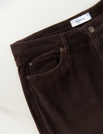 Pantaloni Reserved, maro