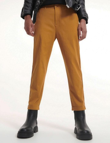 Pantaloni Reserved, mustar