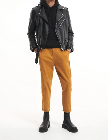 Pantaloni Reserved, mustar
