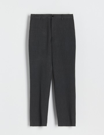 Pantaloni Reserved, gri inchis