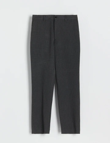 Pantaloni Reserved, gri inchis