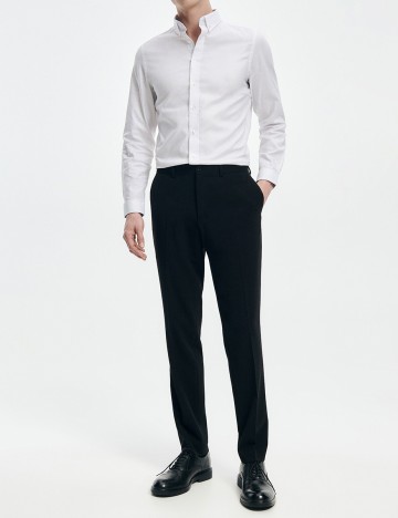 Pantaloni Reserved, negru