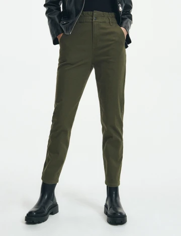 Pantaloni Reserved, verde Verde