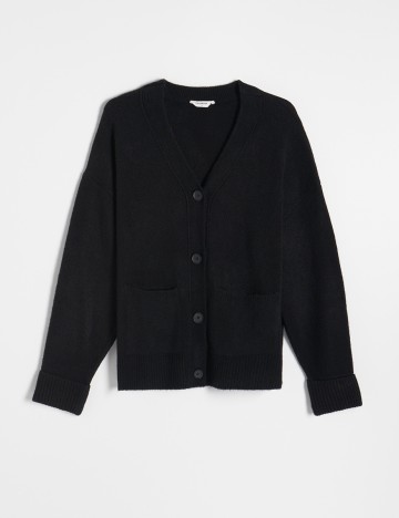 Cardigan Reserved, negru