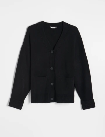 Cardigan Reserved, negru