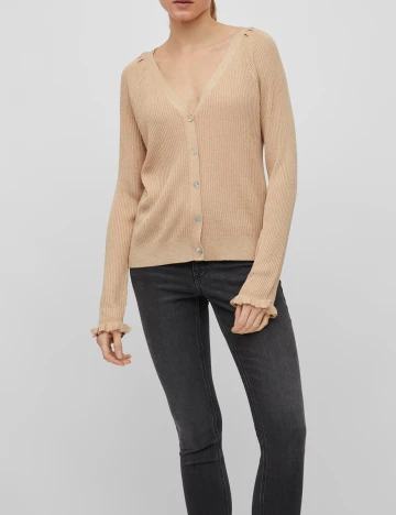 Cardigan Vila, crem