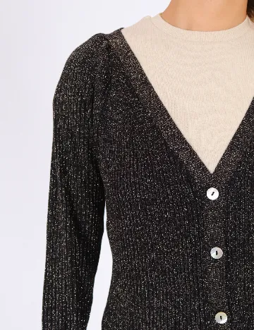 Cardigan Vila, negru
