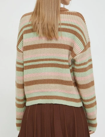 Pulover Pieces, mix culori