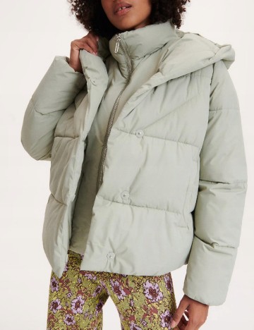 Geaca Reserved, verde, 40