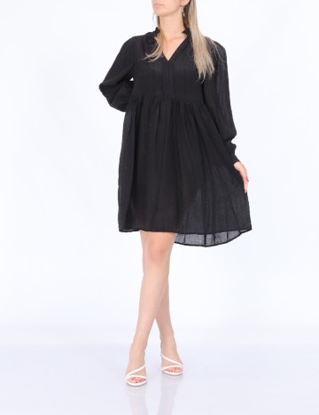 Rochie scurta Pieces, negru, M