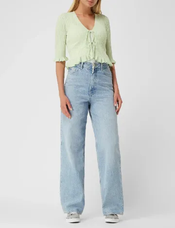 Cardigan Pieces, verde Verde