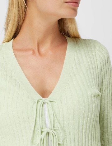 Cardigan Pieces, verde