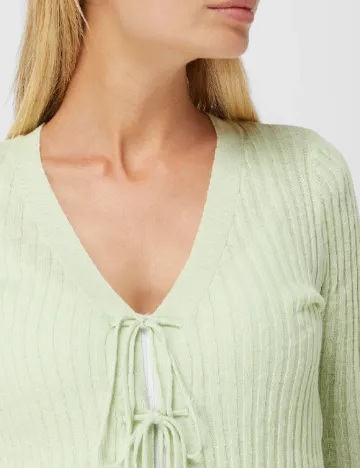 Cardigan Pieces, verde Verde