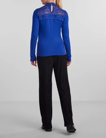 Bluza Pieces, albastru