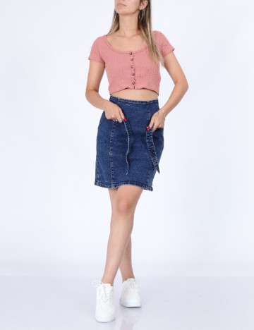 Fusta Pieces, bleumarin