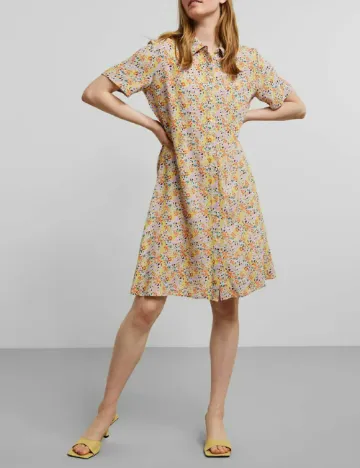 Rochie scurta Pieces, floral