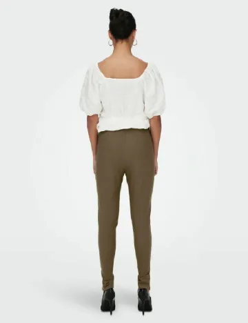 Pantaloni Jacqueline de Yong, kaki