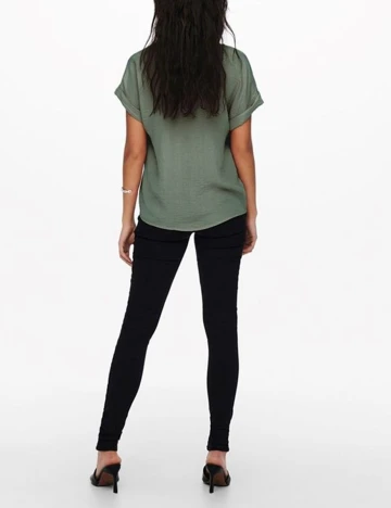 Bluza Jacqueline de Yong, verde Verde