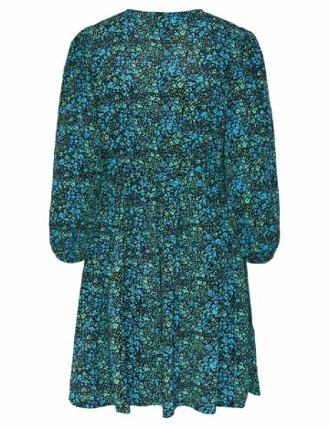 Rochie scurta Pieces, albastru