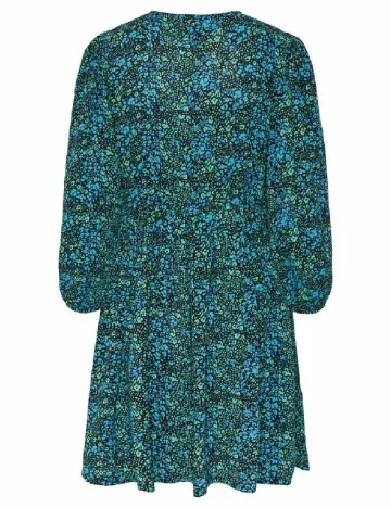 Rochie scurta Pieces, albastru