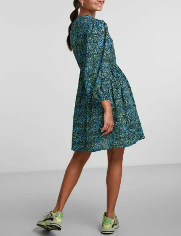 Rochie scurta Pieces, albastru