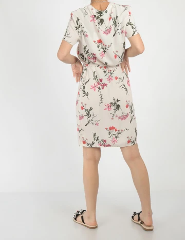Rochie scurta Vila, crem