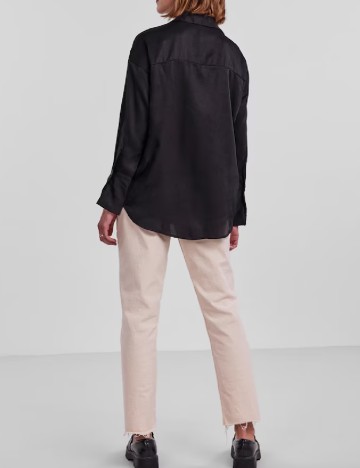Camasa Pieces, negru