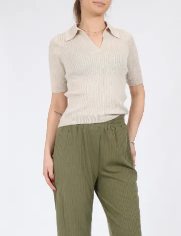 Pantaloni Pieces, verde