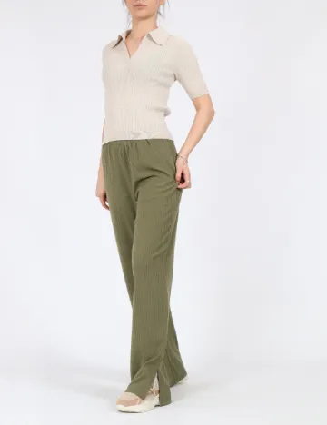 Pantaloni Pieces, verde