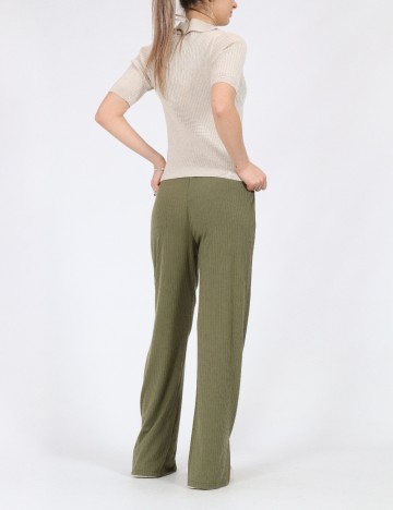 Pantaloni Pieces, verde