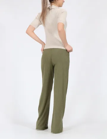 Pantaloni Pieces, verde