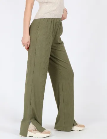 Pantaloni Pieces, verde