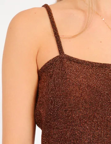 Rochie scurta Vila, maro