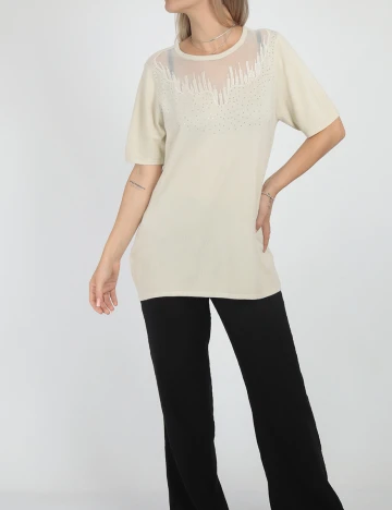Bluza Maloo, crem