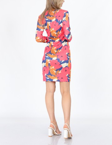 Rochie scurta Pieces, mix culori
