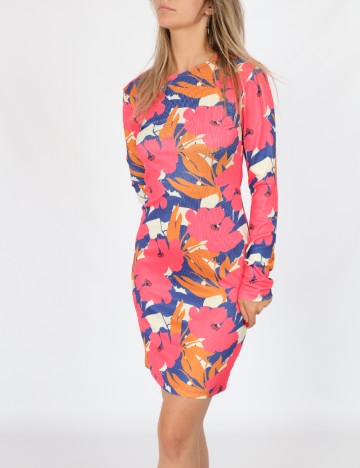 Rochie scurta Pieces, mix culori
