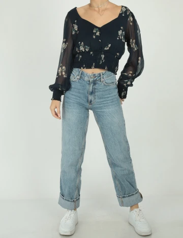 Top Vero Moda, bleumarin