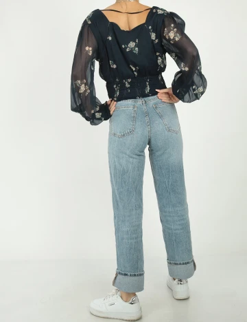 Top Vero Moda, bleumarin
