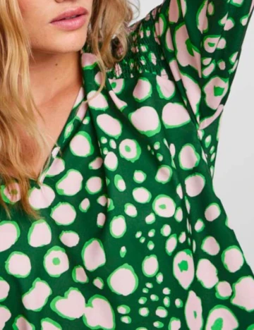 Bluza Pieces, verde Verde