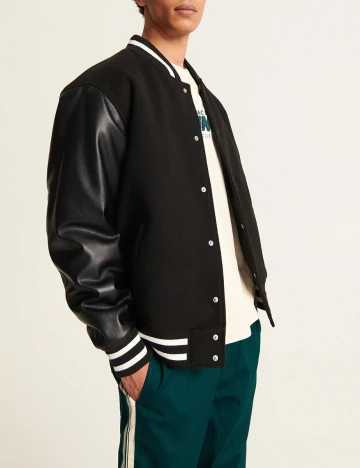 Geaca Reserved, negru Negru