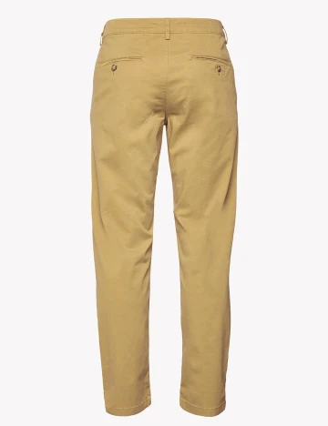 Pantaloni Selected, galben