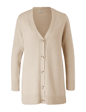 Cardigan s.Oliver, bej Crem