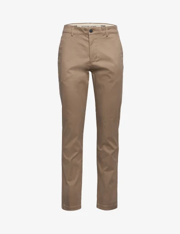 Pantaloni Selected, maro deschis